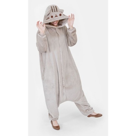 Pusheen onesie pajamas cosplay kigarumi